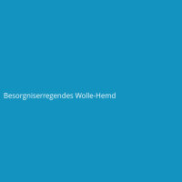 Besorgniserregendes Wolle-Hemd