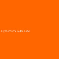 Ergonomische Leder-Gabel