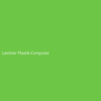 Leichter Plastik-Computer