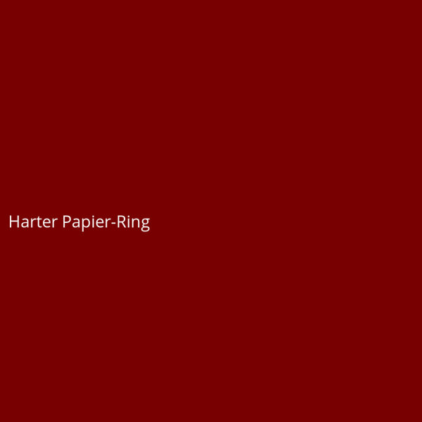 Harter Papier-Ring